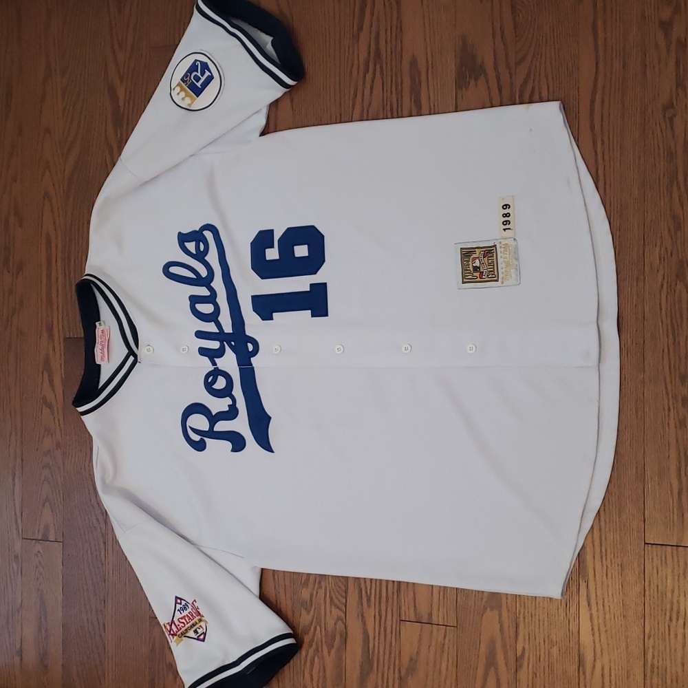 Bo Jackson Jersey***Rare Find***Kansas City Royals World Series 1989(Has Stains)